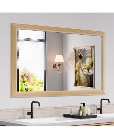 Зеркало для ванной Amorho 50x30 с металлической рамой