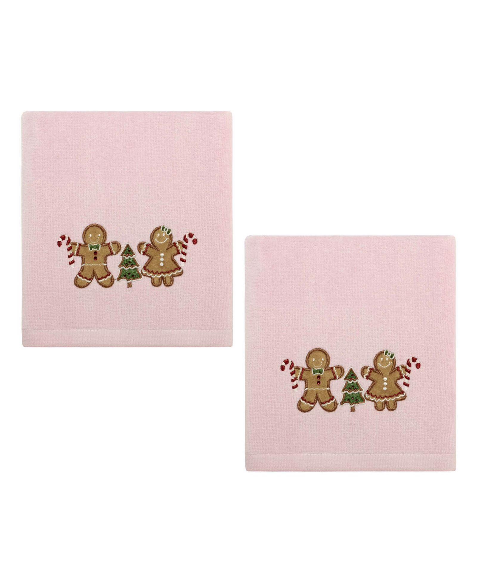 Набор из 2 полотенец для рук Avanti Gingerbread People Cotton 28" x 16"