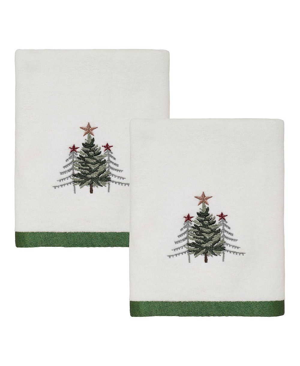 Avanti Trees комплект из 2 полотенец для рук из хлопка, 28" x 16"