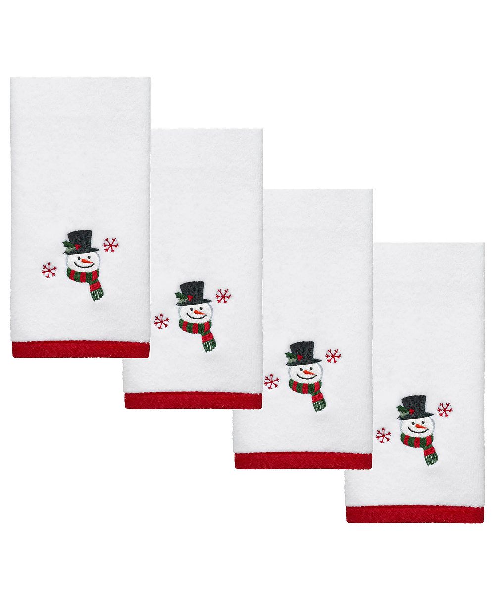Набор полотенец Avanti Winter Snowman Cotton 4-Pc.