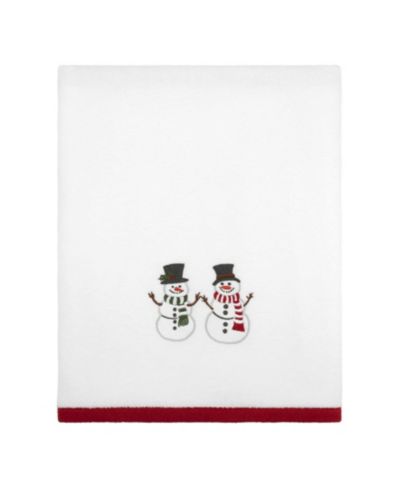 Набор хлопковых банных полотенец Avanti Winter Snowman, 50" x 27"
