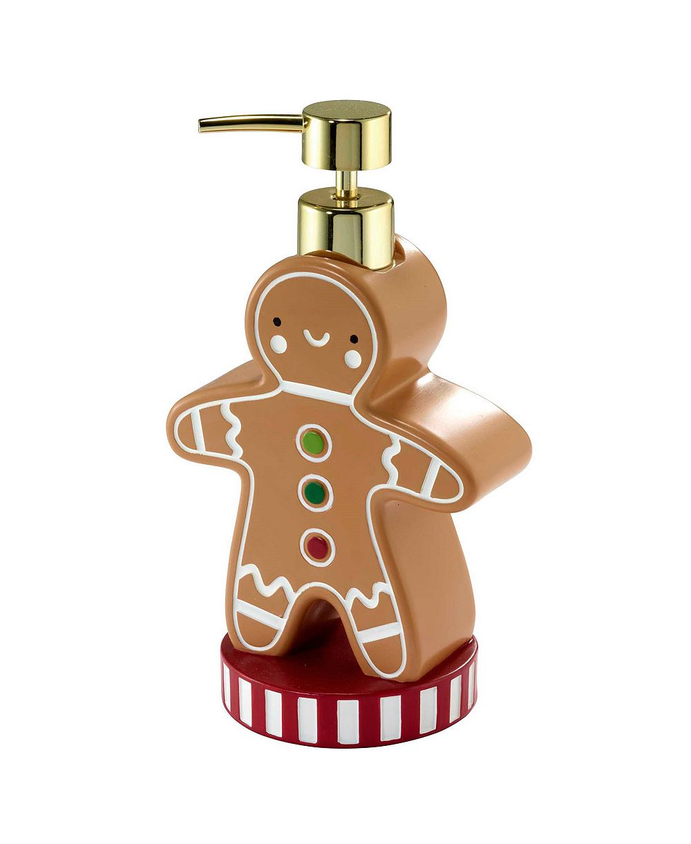 Диспенсер для лосьона Avanti Gingerbread Man из смолы