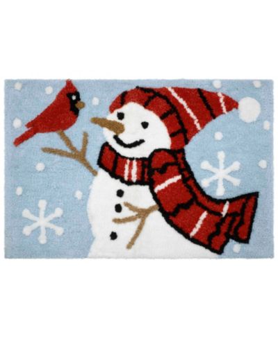 Avanti Holiday Cheer коврик для ванной из полиэстера, 30" x 20"