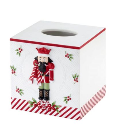 Чехол для салфеток Avanti Peppermint Nutcracker из смолы