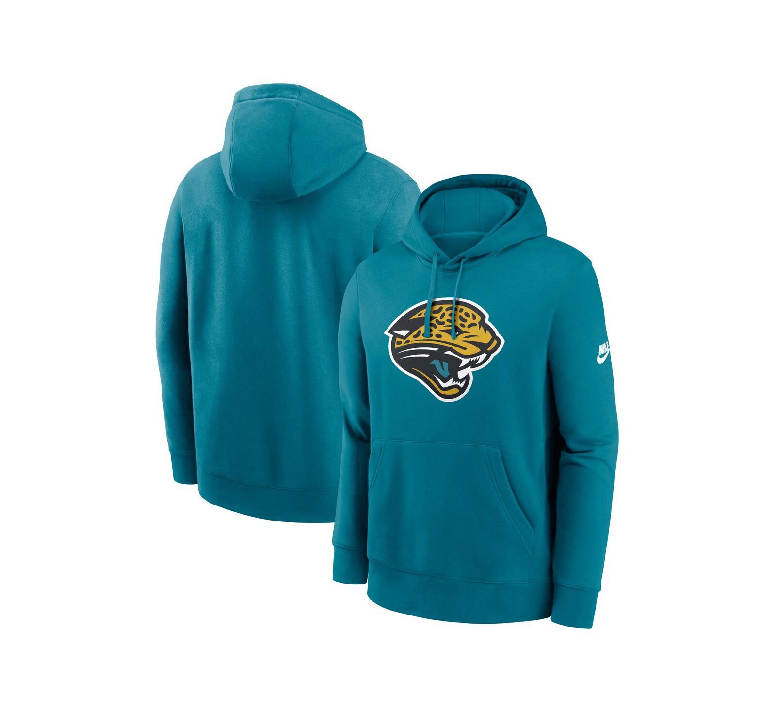 Nike Men's Teal Jacksonville Jaguars Club Fleece Pullover Hoodie