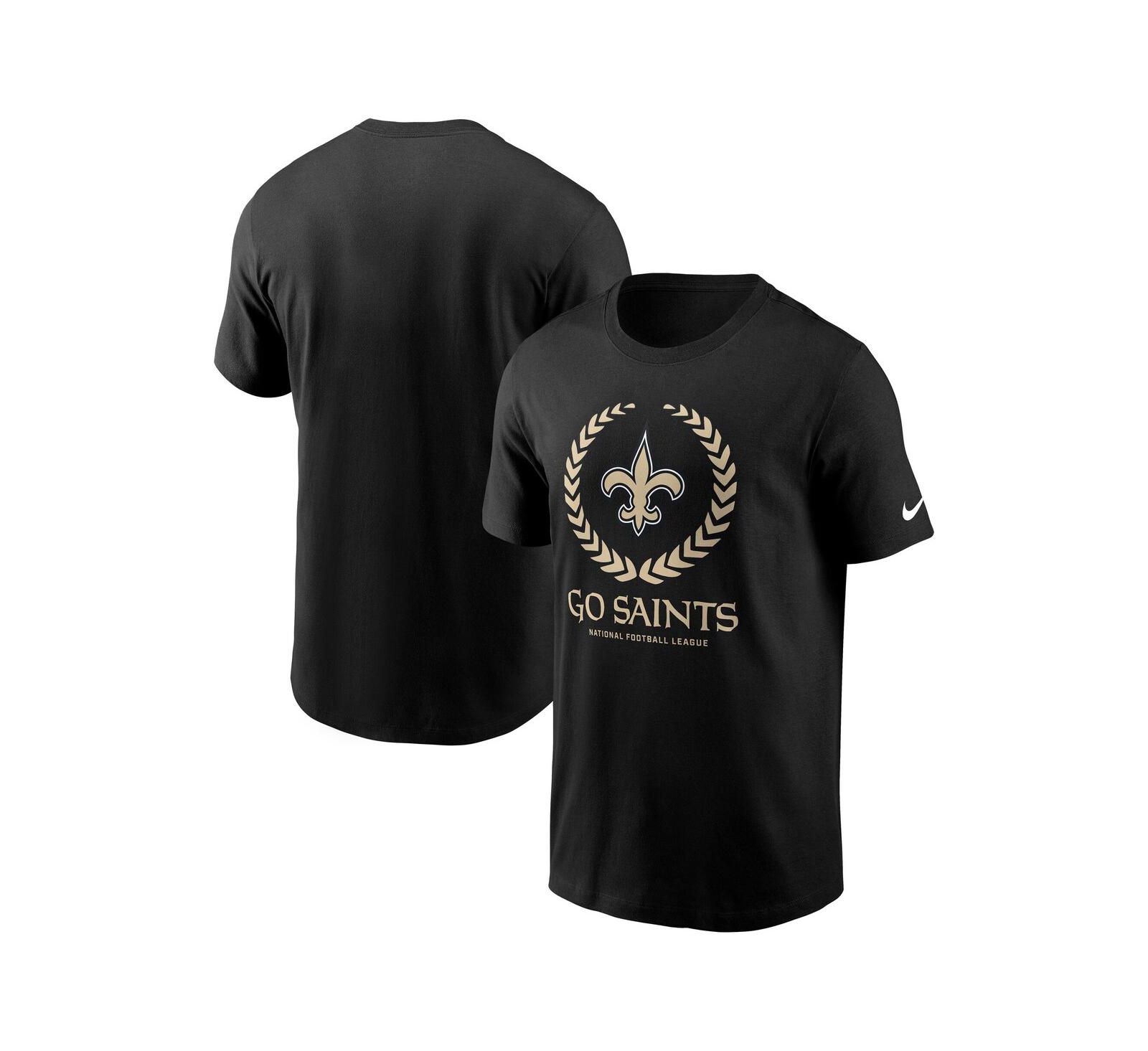 Nike Men's Black New Orleans Saints Primetime Local Essential T-Shirt