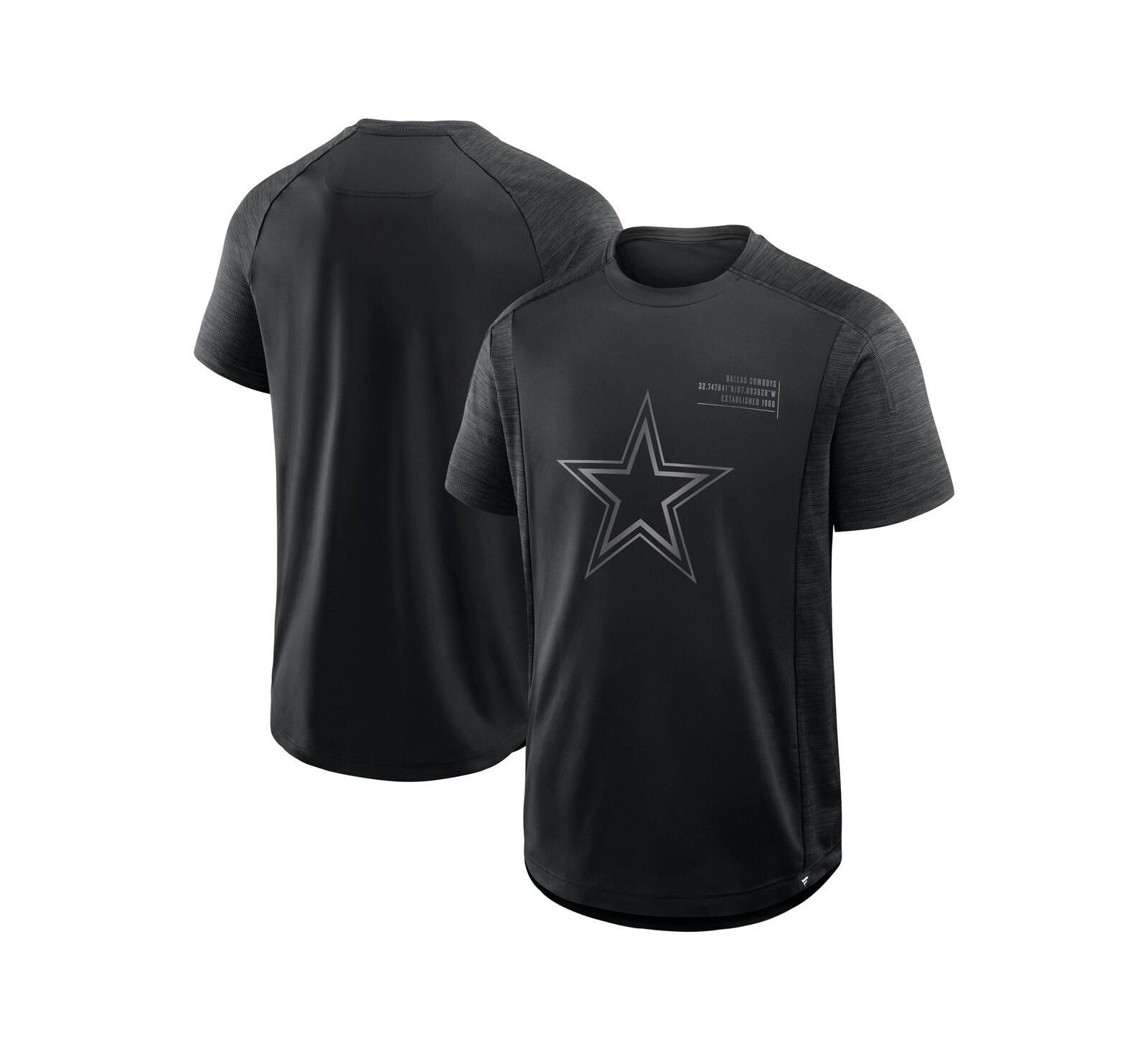 Мужская футболка Fanatics Black Dallas Cowboys Deceptive Juke