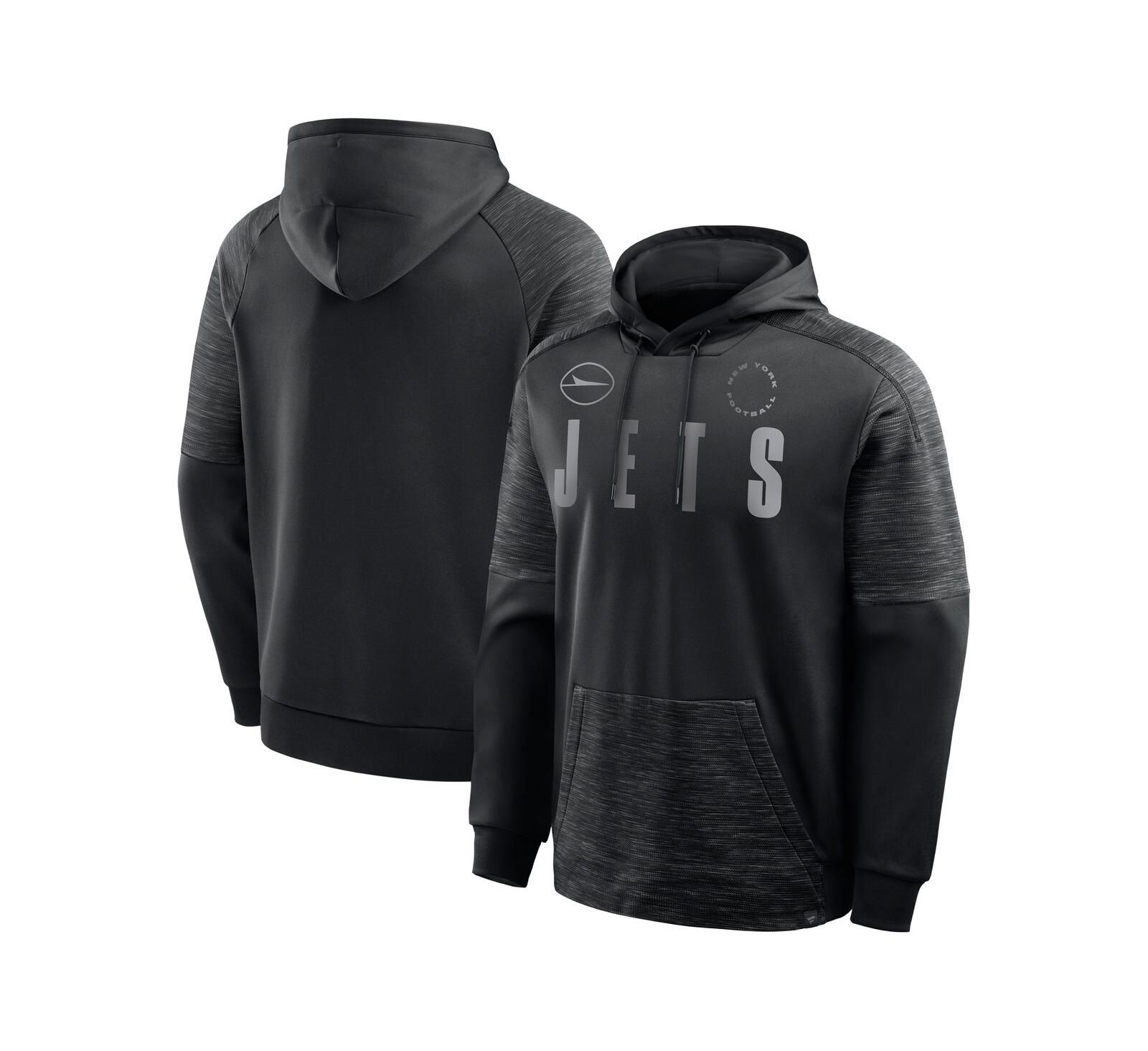 Fanatics Мужское худи Black New York Jets Chip Shot Pullover