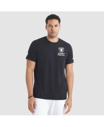 Мужская футболка Nike Black Las Vegas Raiders 2025 NFL Crucial Catch Tri-Blend Dri-FIT