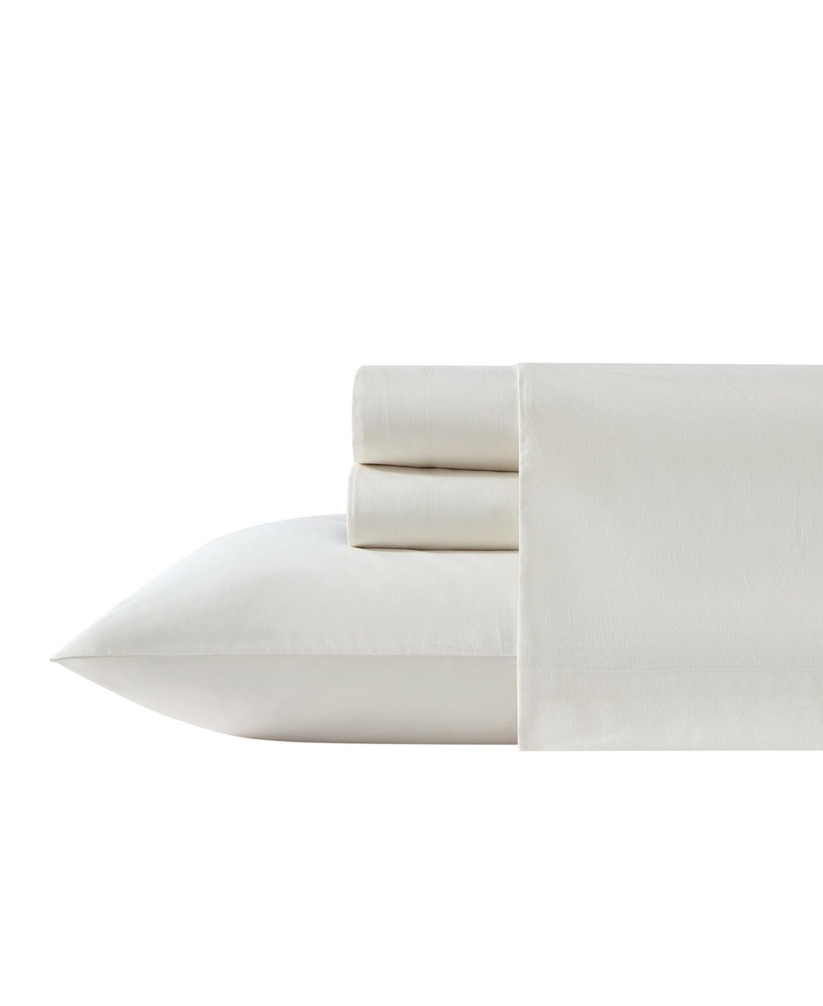 Vera Wang Cool Comfort Solid 200-Thread Count Cotton 4-Pc. Sheet Set, King