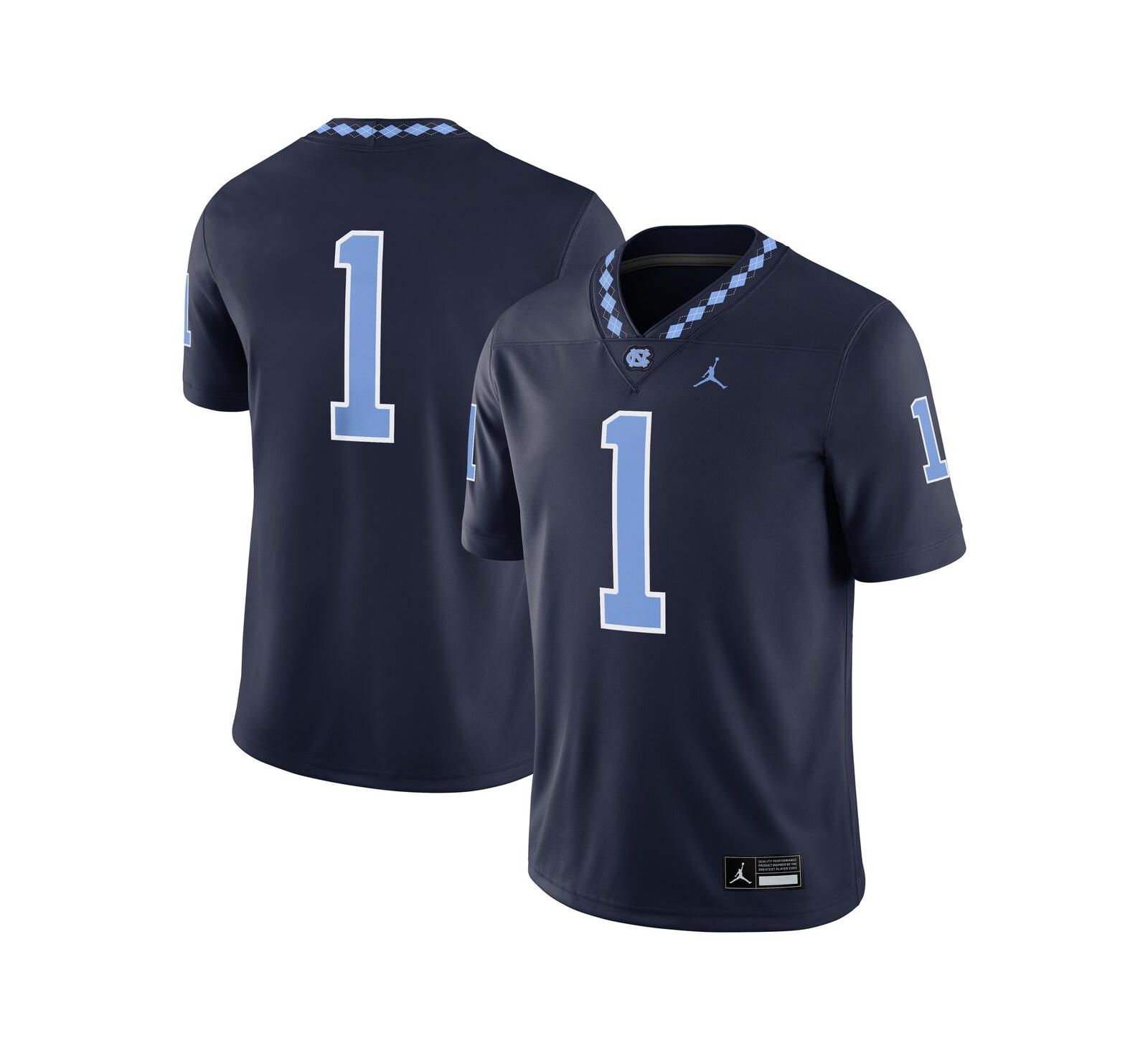 Jordan Men's Navy North Carolina Tar Heels Alternate Game Jersey