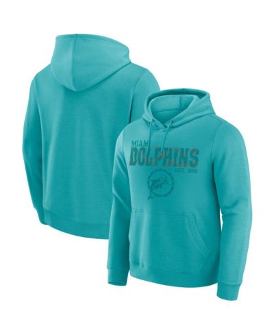 Darius Rucker Collection by Fanatics Men's Aqua Miami Dolphins Faded Hoodie