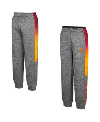 Брюки Colosseum Big Boys and Girls Gray Iowa State Cyclones The Gang