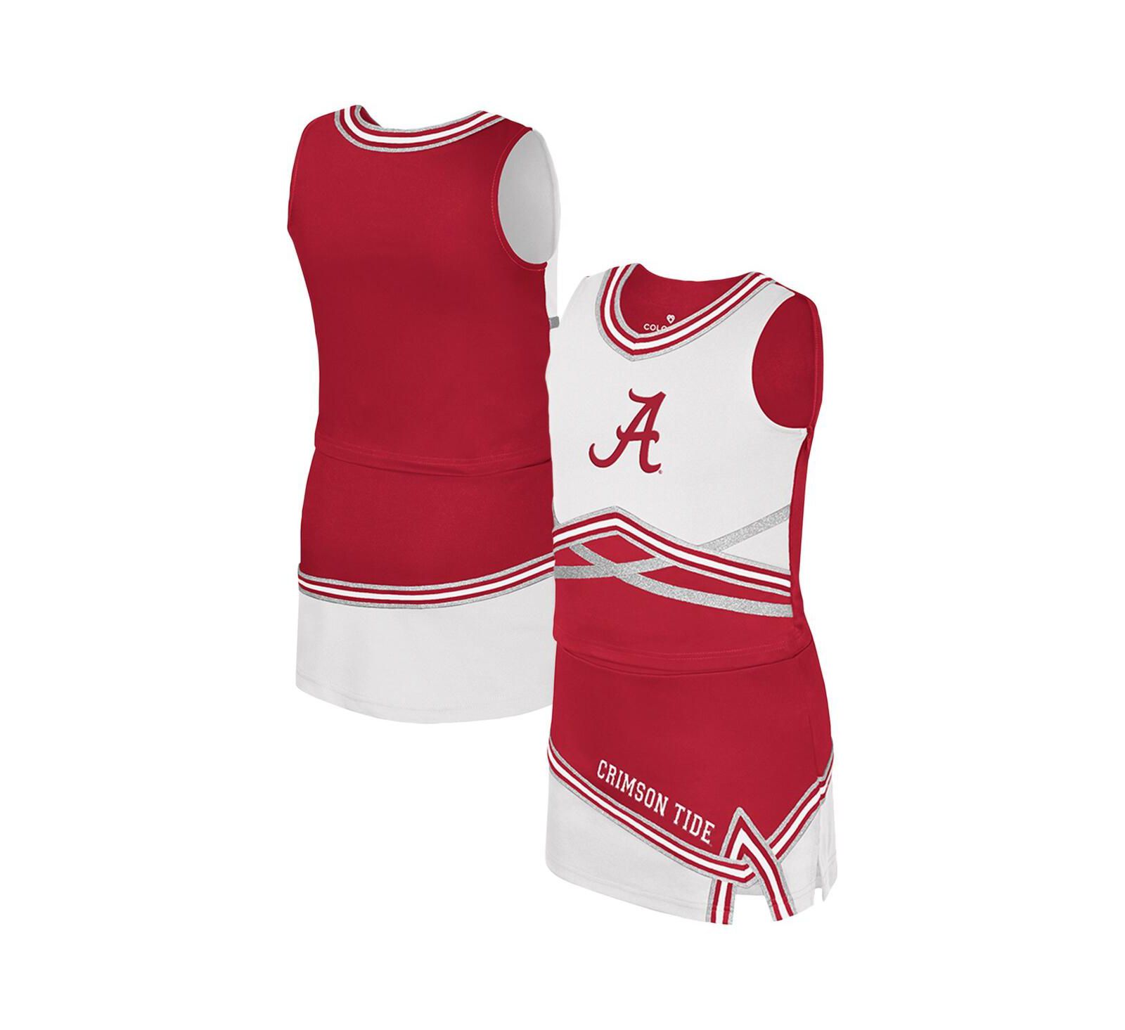 Комплект одежды Colosseum Big Girls 2-Piece Crimson Alabama Crimson Tide Lollipop Park Cheer