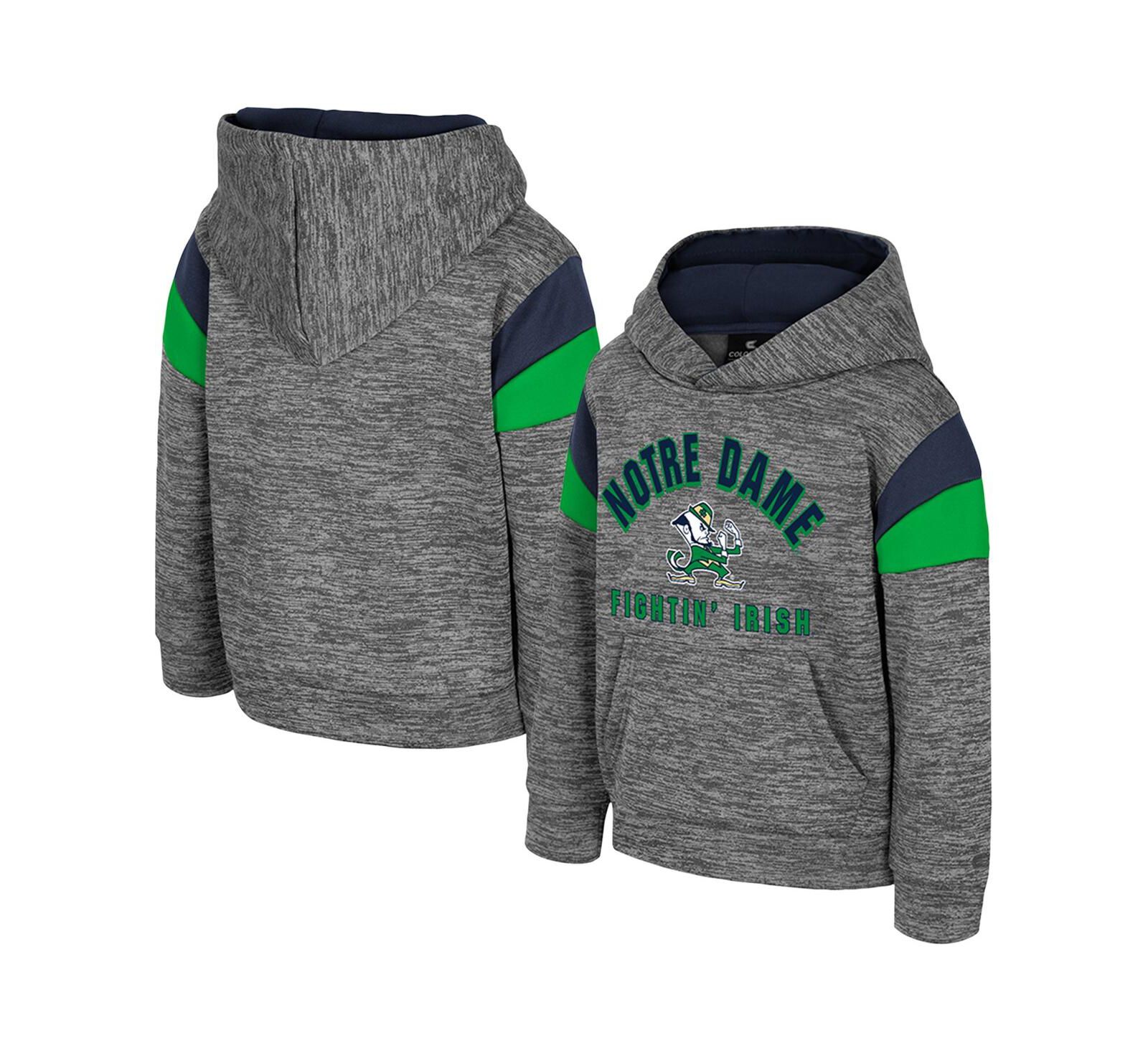 Детское серое худи Colosseum Notre Dame Fighting Irish Wizard City