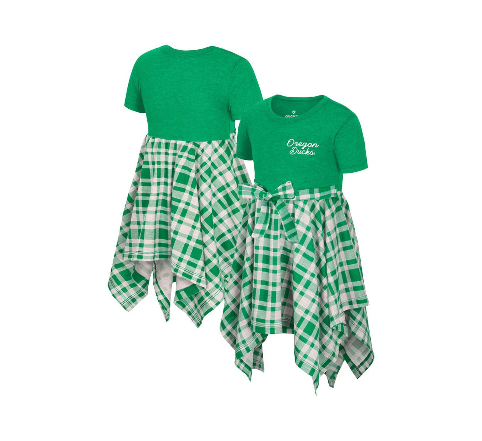 Детское платя Colosseum Oregon Ducks Marceline Plaid