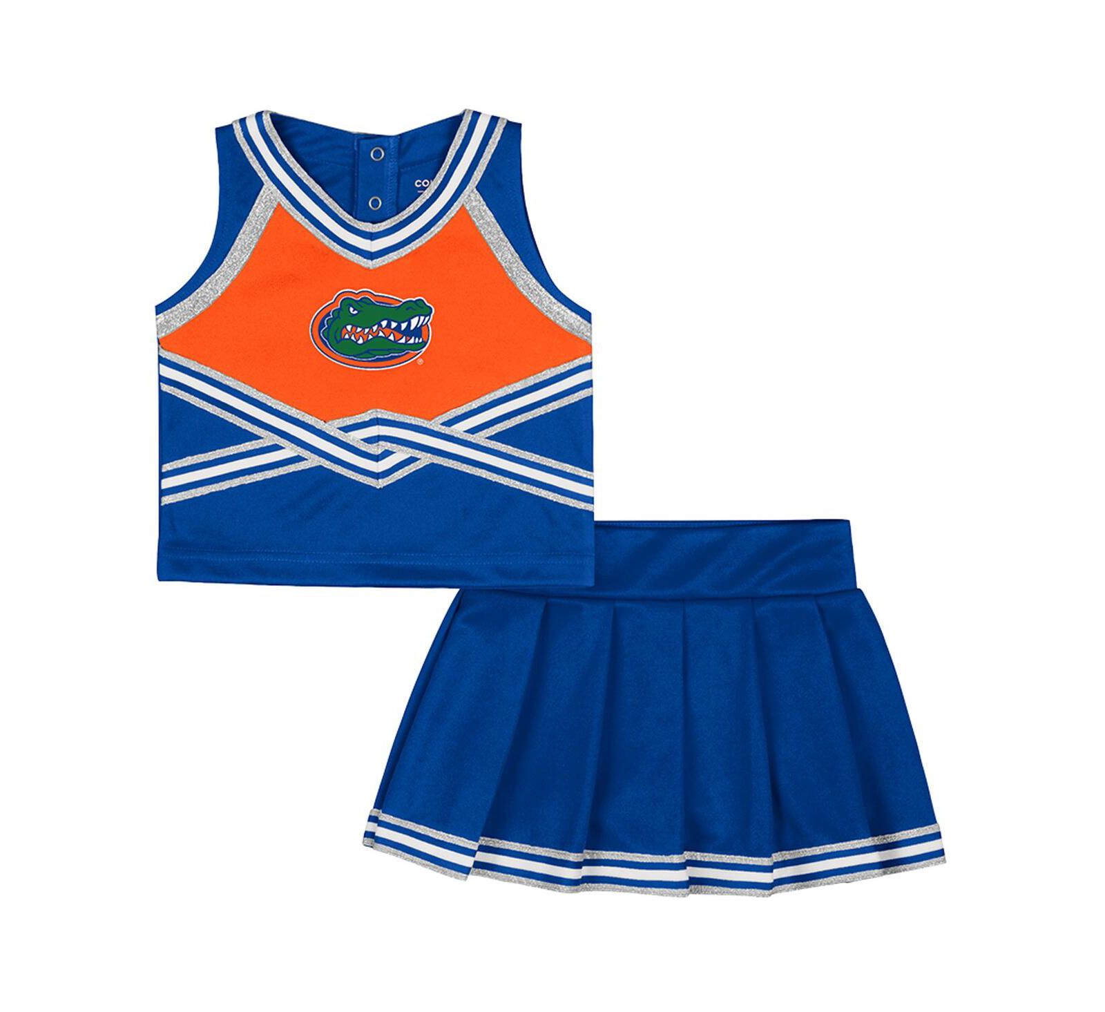 Детский комплект Colosseum Girls Toddler 2-Piece Royal Florida Gators Lollipop Park Cheer