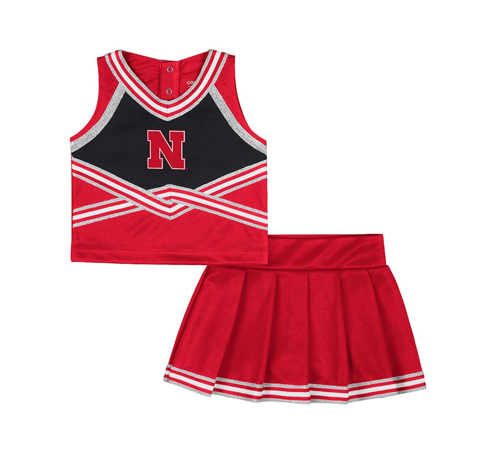 Colosseum Детский комплект 2 предмета Scarlet Nebraska Huskers Lollipop Park Cheer