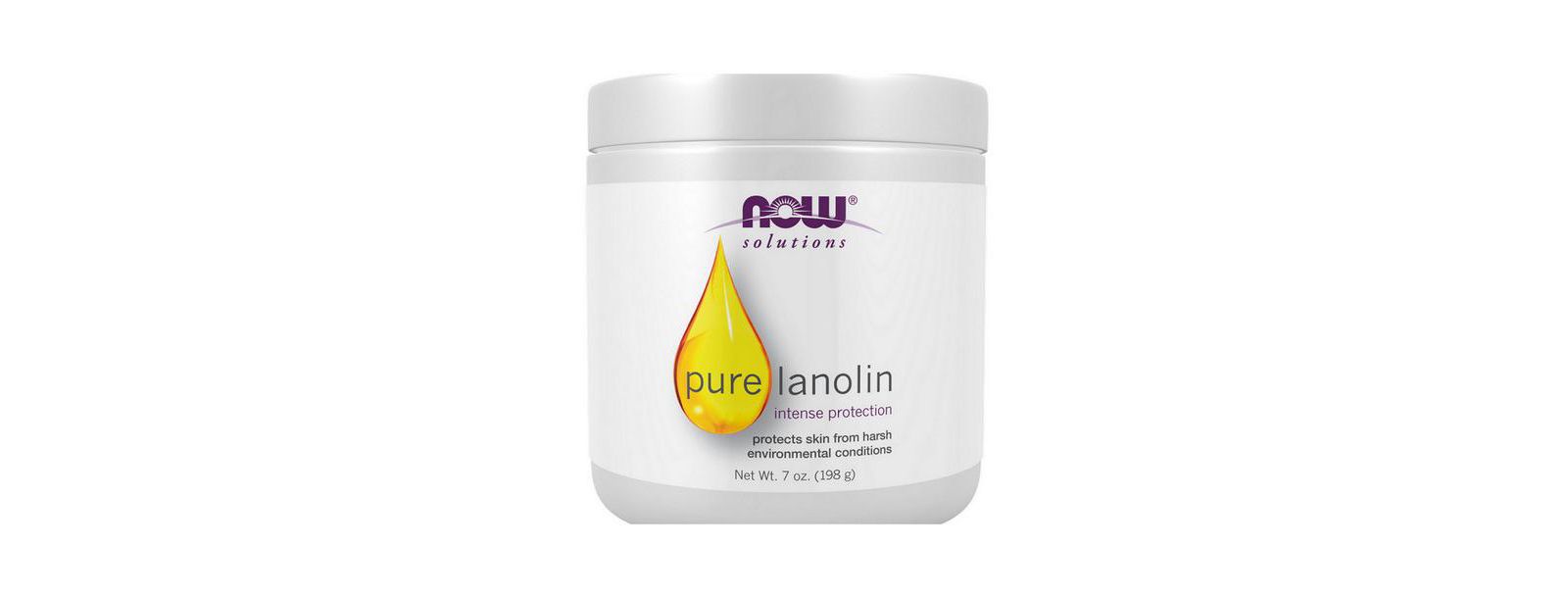 NOW Foods LANOLIN PURE, 7 OZ, ланолин