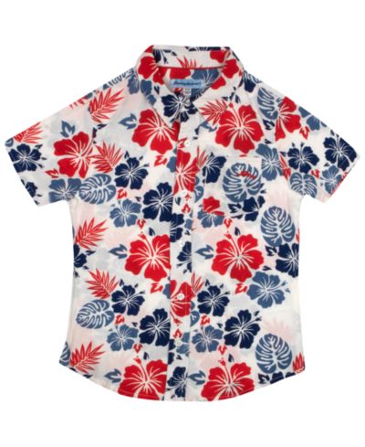 Tommy Bahama Boys Classic Woven Button Down Shirt