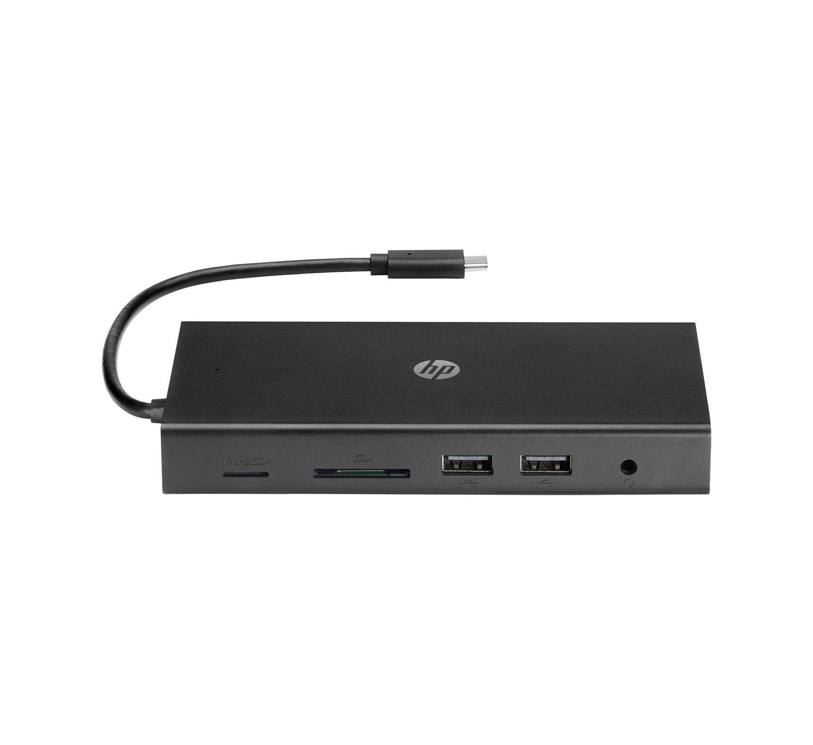 HP Travel USB-C Multi-Port Hub for USB Type-C Devices