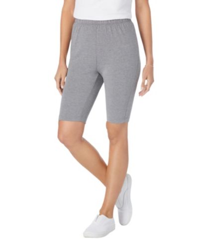 Шорты Woman Within Plus Size Within Stretch Cotton Bike