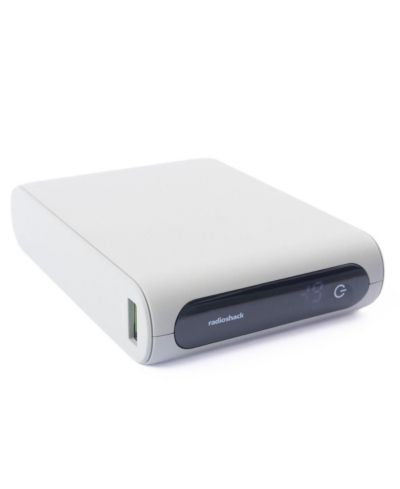 RadioShack 2309274 20,000mAh Digital Display Dual USB Power Bank for Smartphones and Tablets