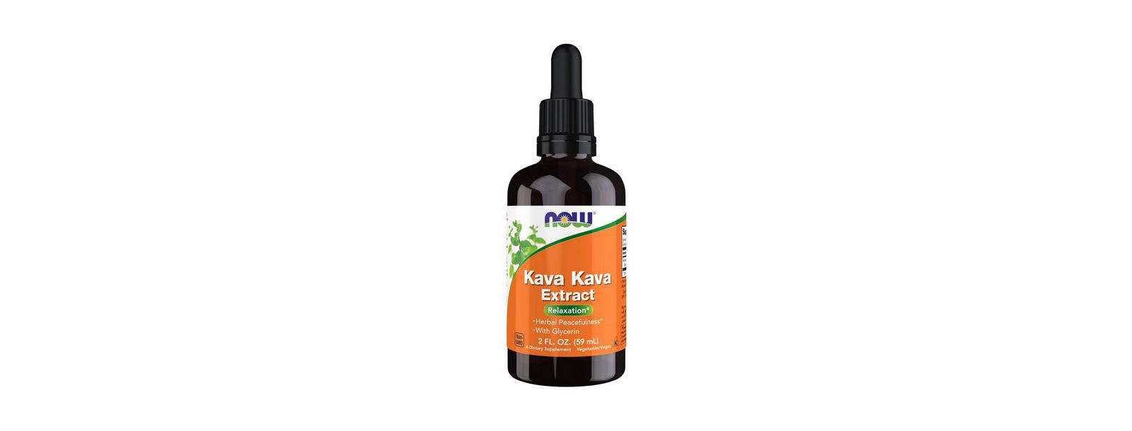 Экстракт Kava Kava NOW Foods, 2 OZ