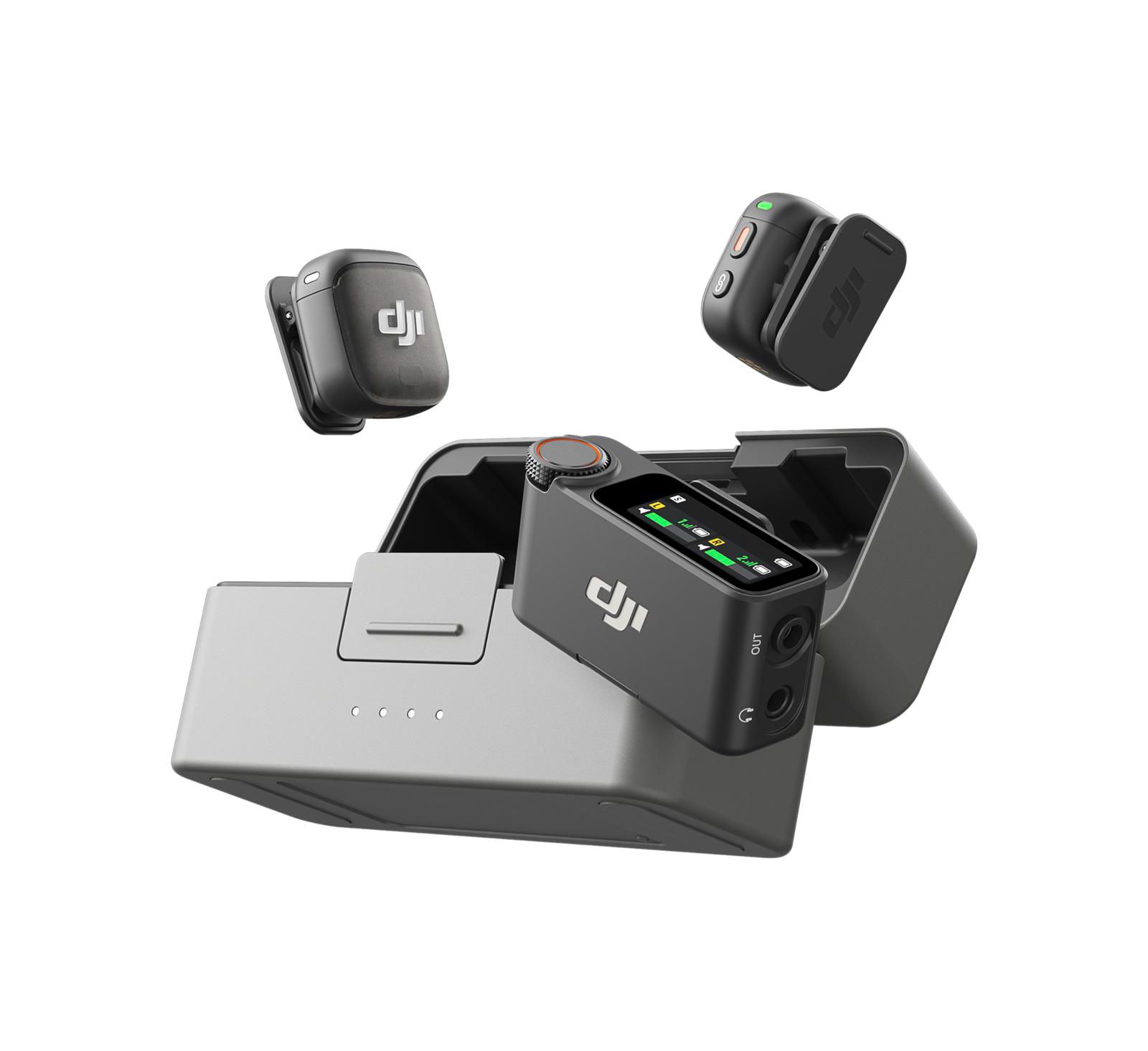 DJI Mic 3 2-Person Advanced Mini 2.4GHz Wireless Mic System w/Charging Case