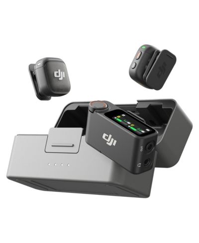 DJI Mic 3 2-Person Advanced Mini 2.4GHz Wireless Mic System w/Charging Case