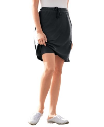 Woman Within Plus Size Within Sport Knit Skort
