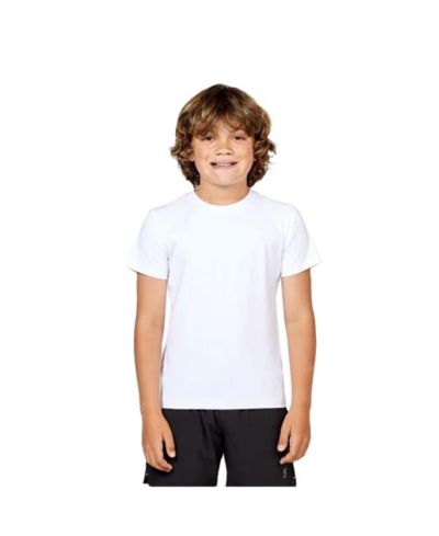 Sofibella Boys SB Shortsleeve White Tennis Shirt