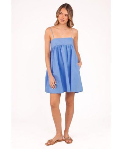 Petal and Pup Women's Serina Mini Dress - Blue