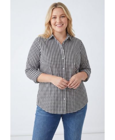 Black gingham