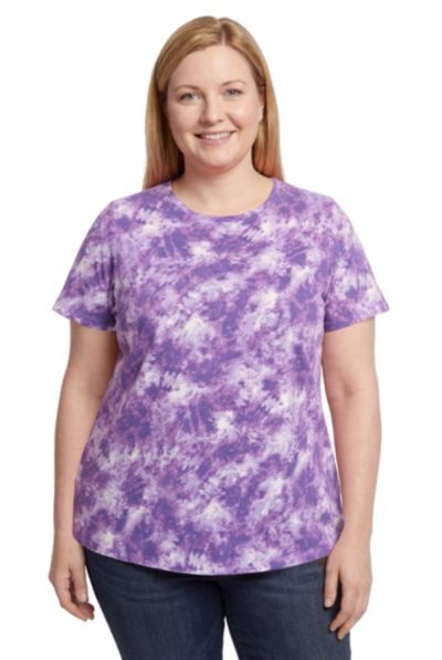 Petal purple tie dye
