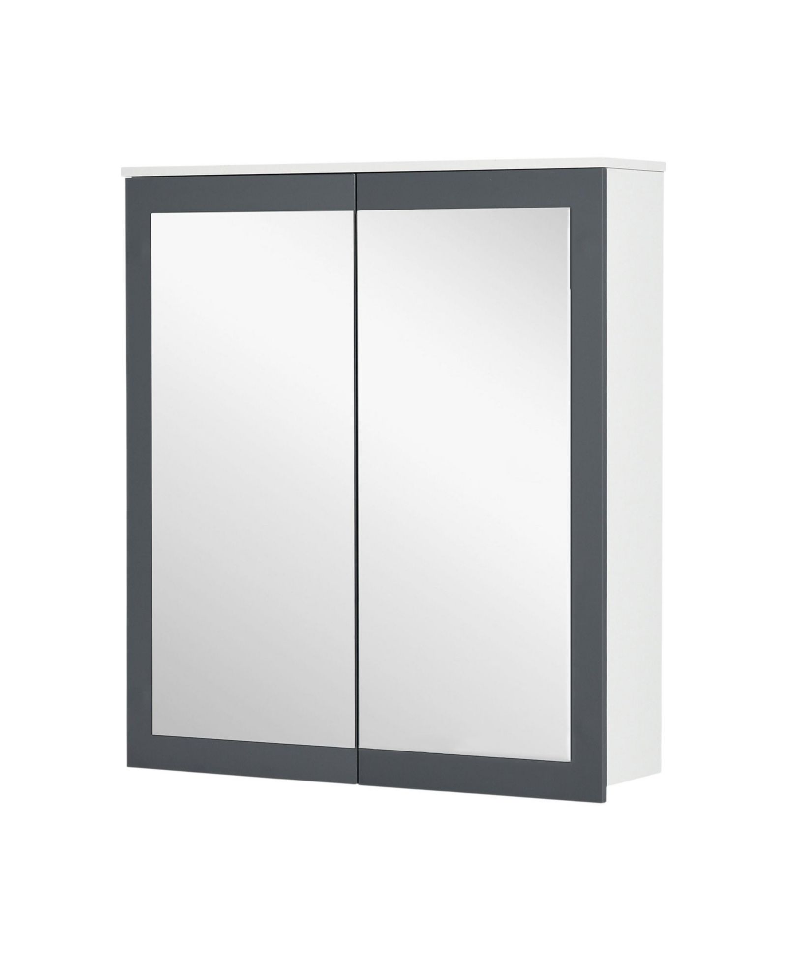 Slickblue Modern Bathroom Cabinet with Mirror and Ample Storage for Toiletries