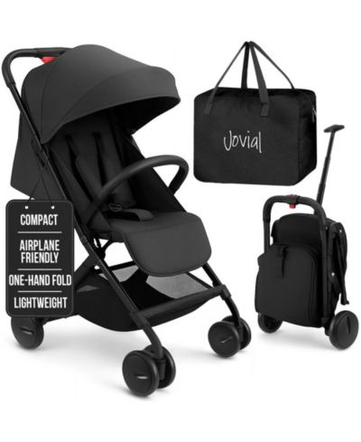 Jovial Kids Portable Folding Stroller – Lightweight Compact Travel Stroller with Easy Fold Design