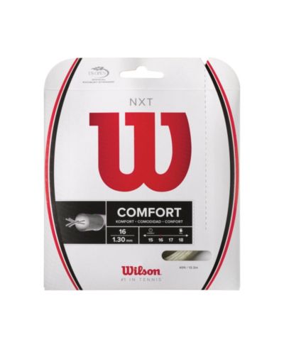 Теннисная струна Wilson NXT 16g Natural