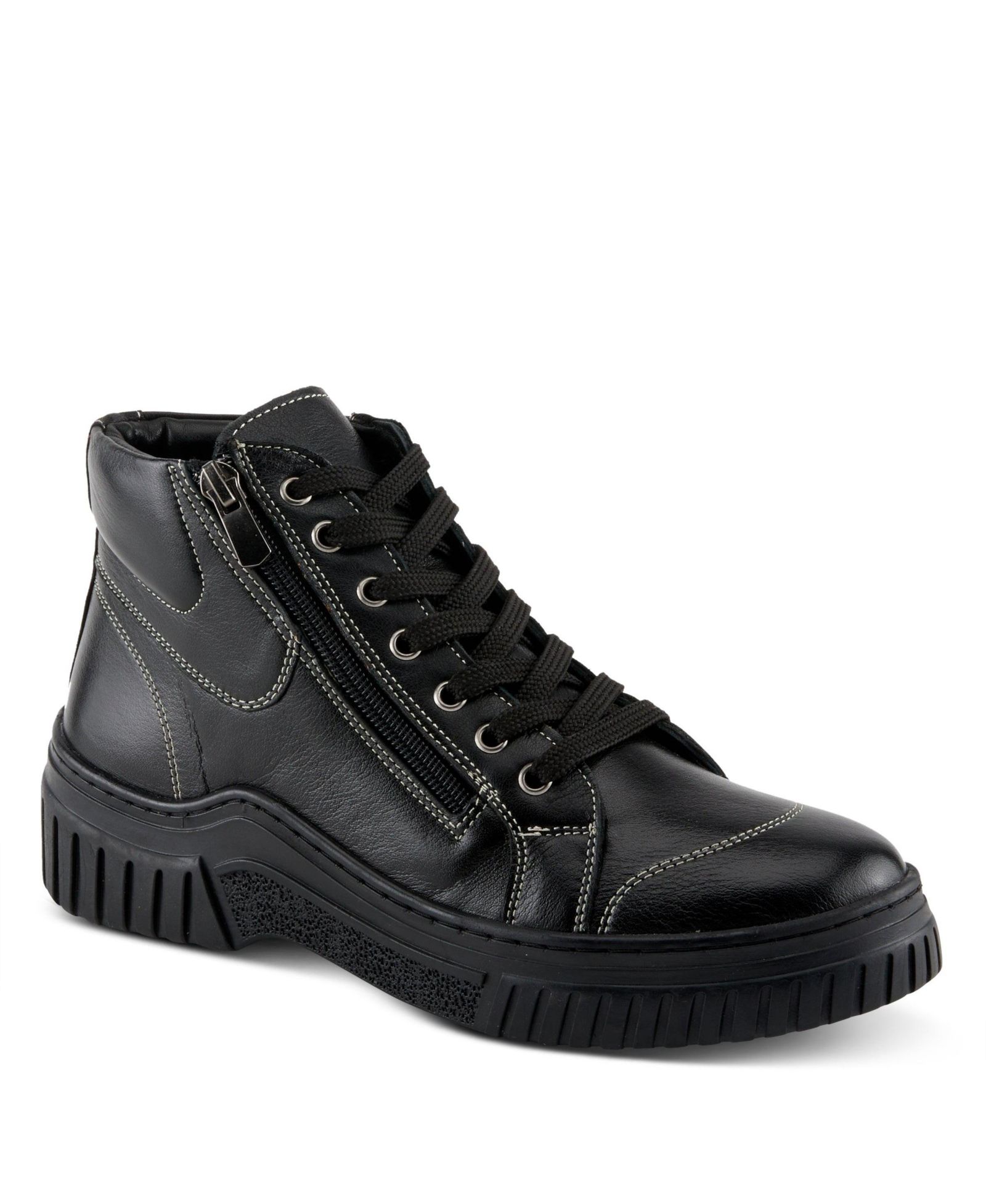 Spring Step Loeva Women's Booties with Leather Upper