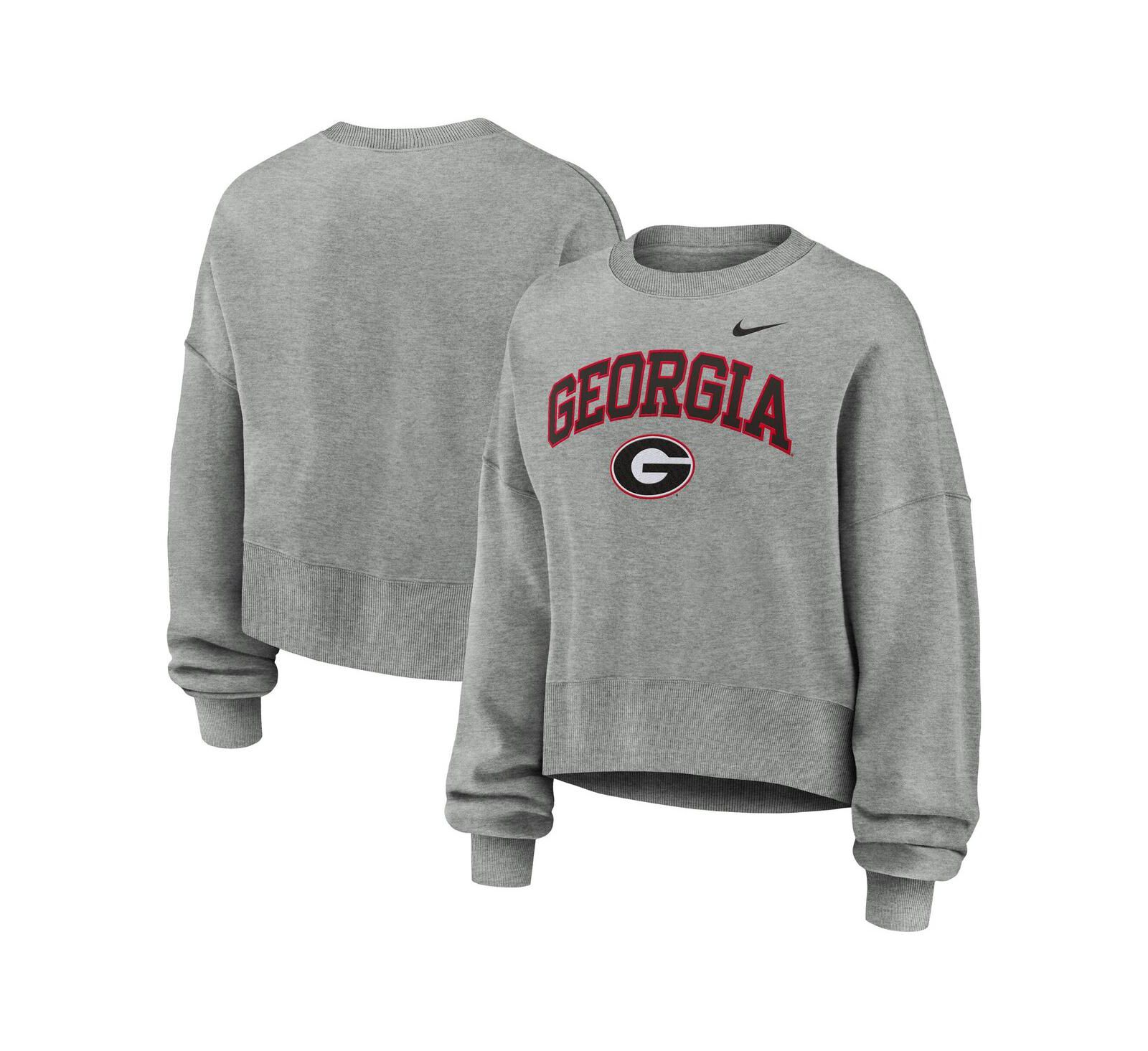 Nike Женская оверсайз толстовка Georgia Bulldogs Phoenix Arch