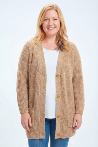 Soft camel ivory marled