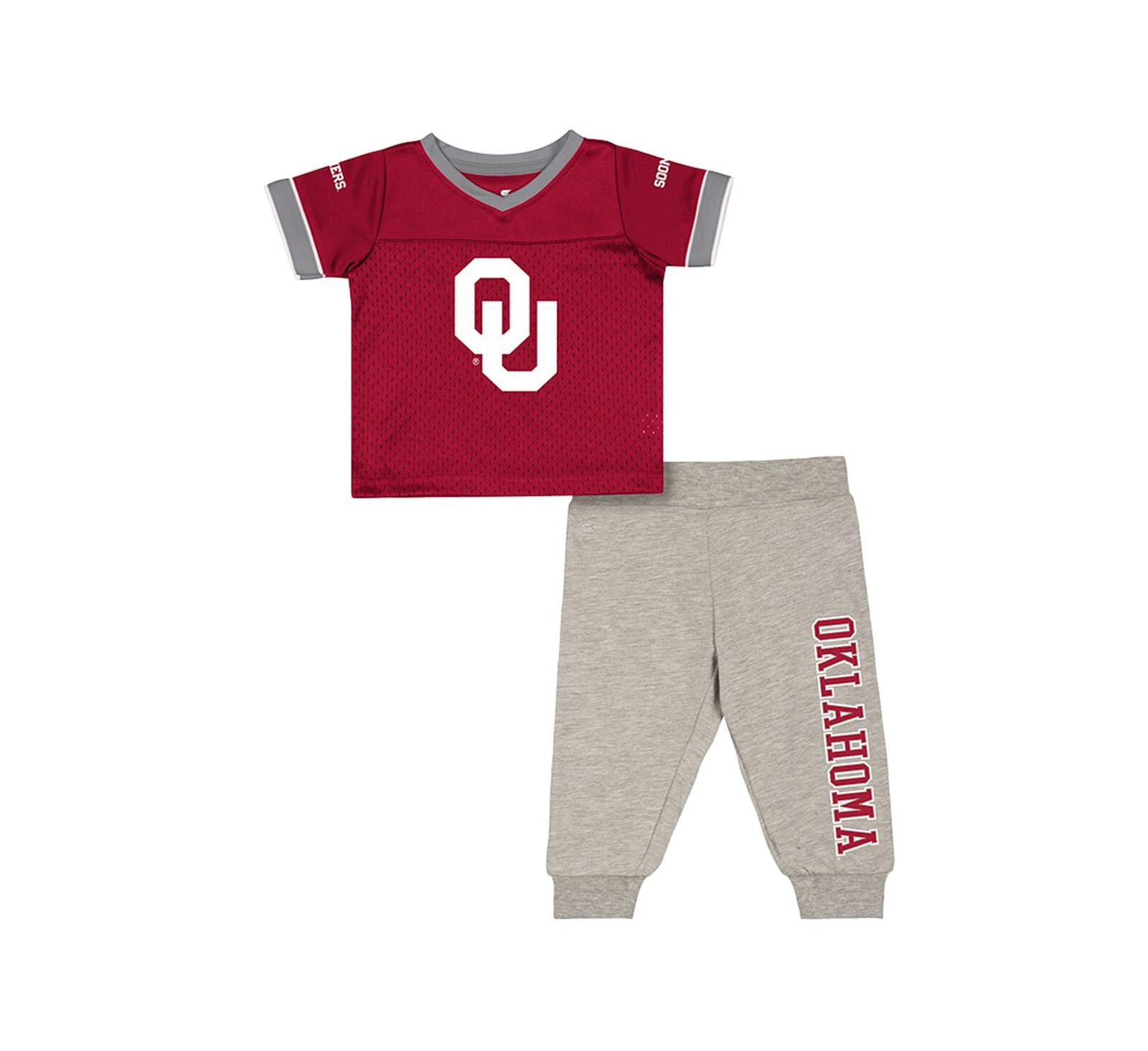 Комплект одежды Colosseum для новорожденных мальчиков и девочек Oklahoma Sooners