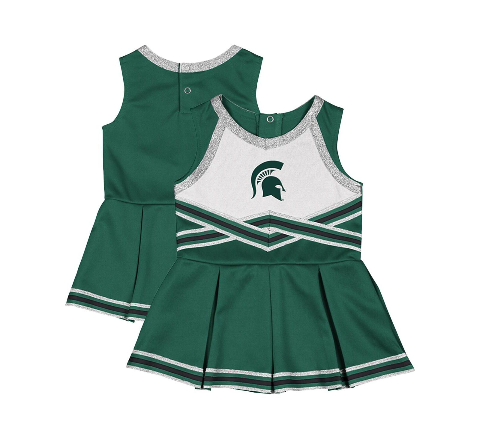 Платье Colosseum Girls Green Michigan State Spartans Lollipop Park Cheer