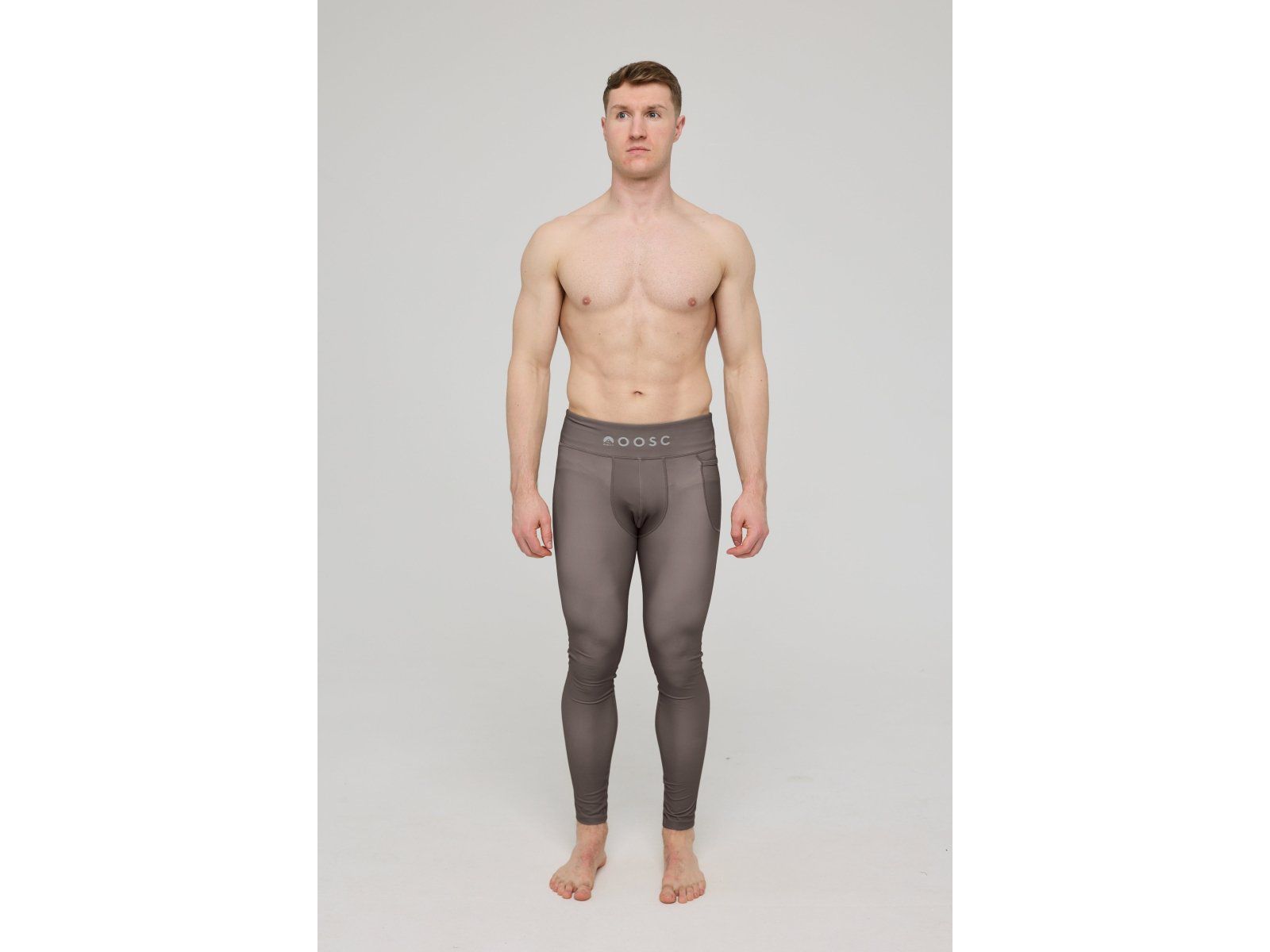 OOSC Men's Elite Activewear Leggings - Khaki