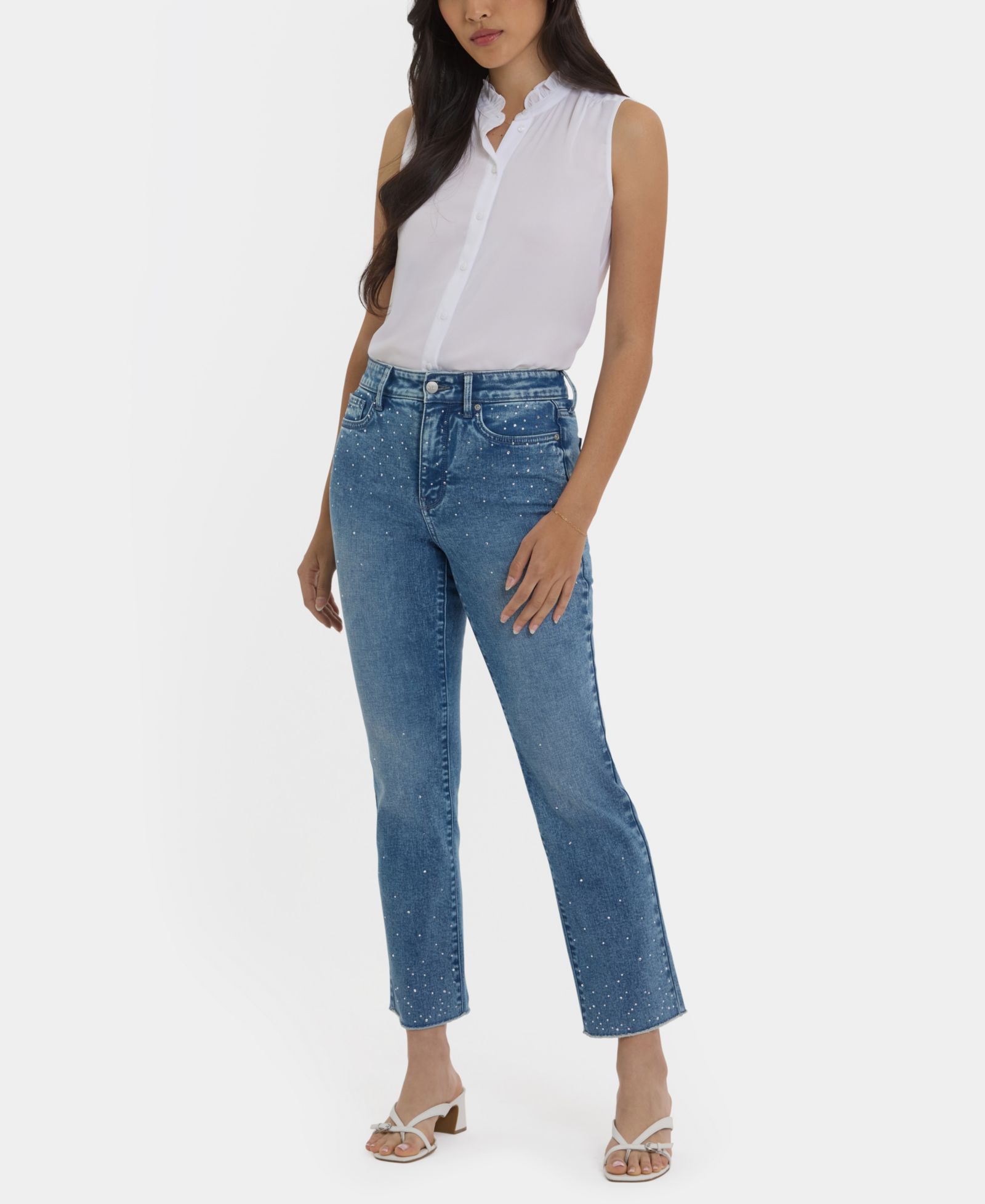 NYDJ Женские джинсы Marilyn Straight Ankle