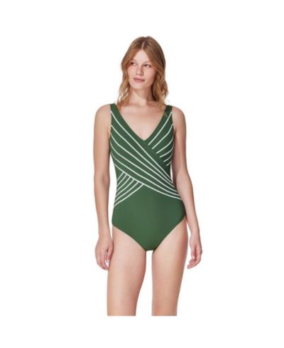 Слитный купальник Gottex Womens Embrace Fashion Surplice, Женский