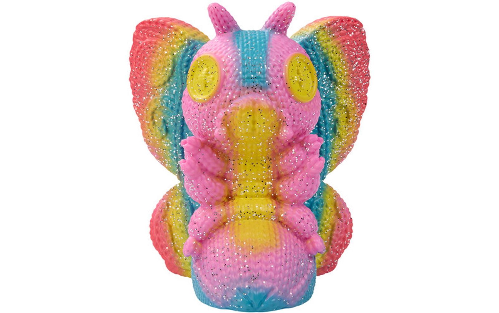 Виниловая фигурка Godzilla - Mothra Sofubi Spray Glitter Limited Edition - Handmade by Robots