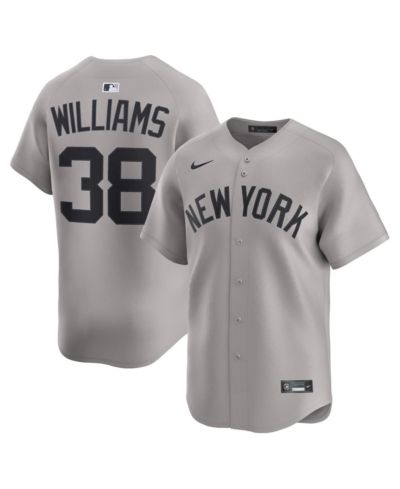 Nike Men's Devin Williams Gray New York Yankees Road Limited Player Jersey