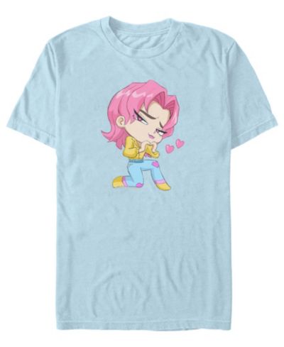 Fifth Sun Men's K-Pop Demon Hunters Chibi Romance T-Shirt