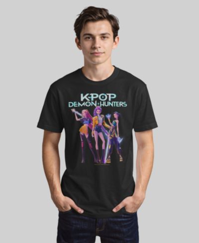 Fifth Sun Men's K-Pop Demon Hunters Hero Group T-Shirt